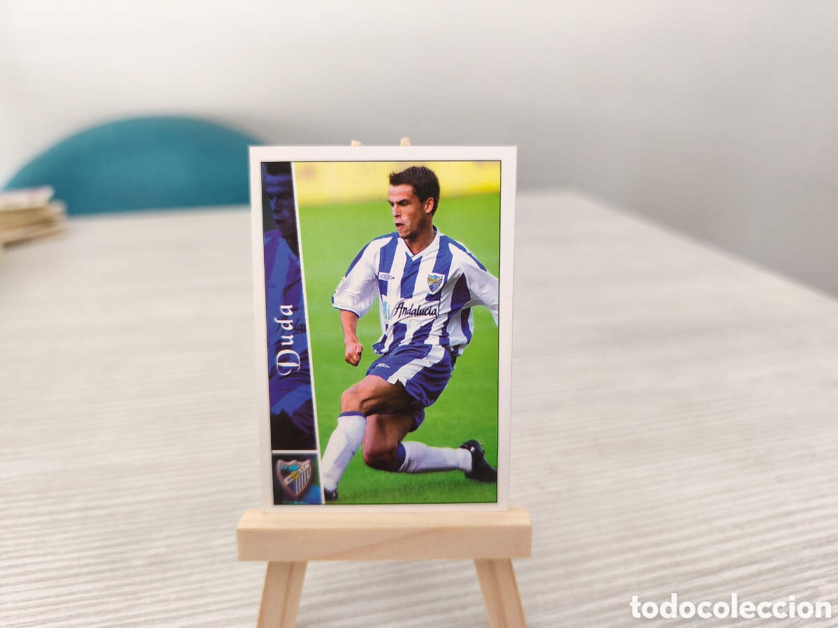 Cromos de Futebol: Duda CD M&aacute;laga 253 Mundicromo 2002/2003 Fichas de la liga 2003