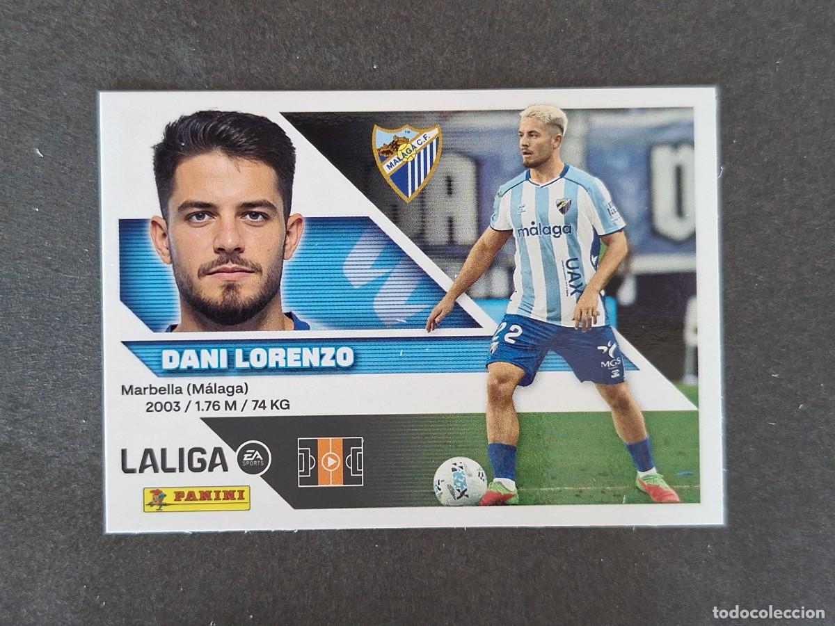 Cromos de Futebol: L1 DANI LORENZO MALAGA C. F. LIGA ESTE 2026 2027 26 27 NUNCA PEGADO SIN PEGAR