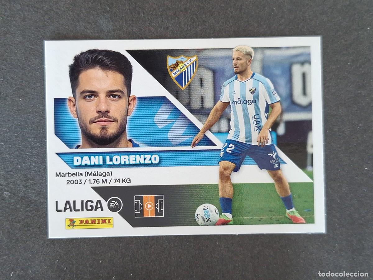 Cromos de Futebol: L1 DANI LORENZO MALAGA C. F. LIGA ESTE 2026 2027 26 27 NUNCA PEGADO SIN PEGAR