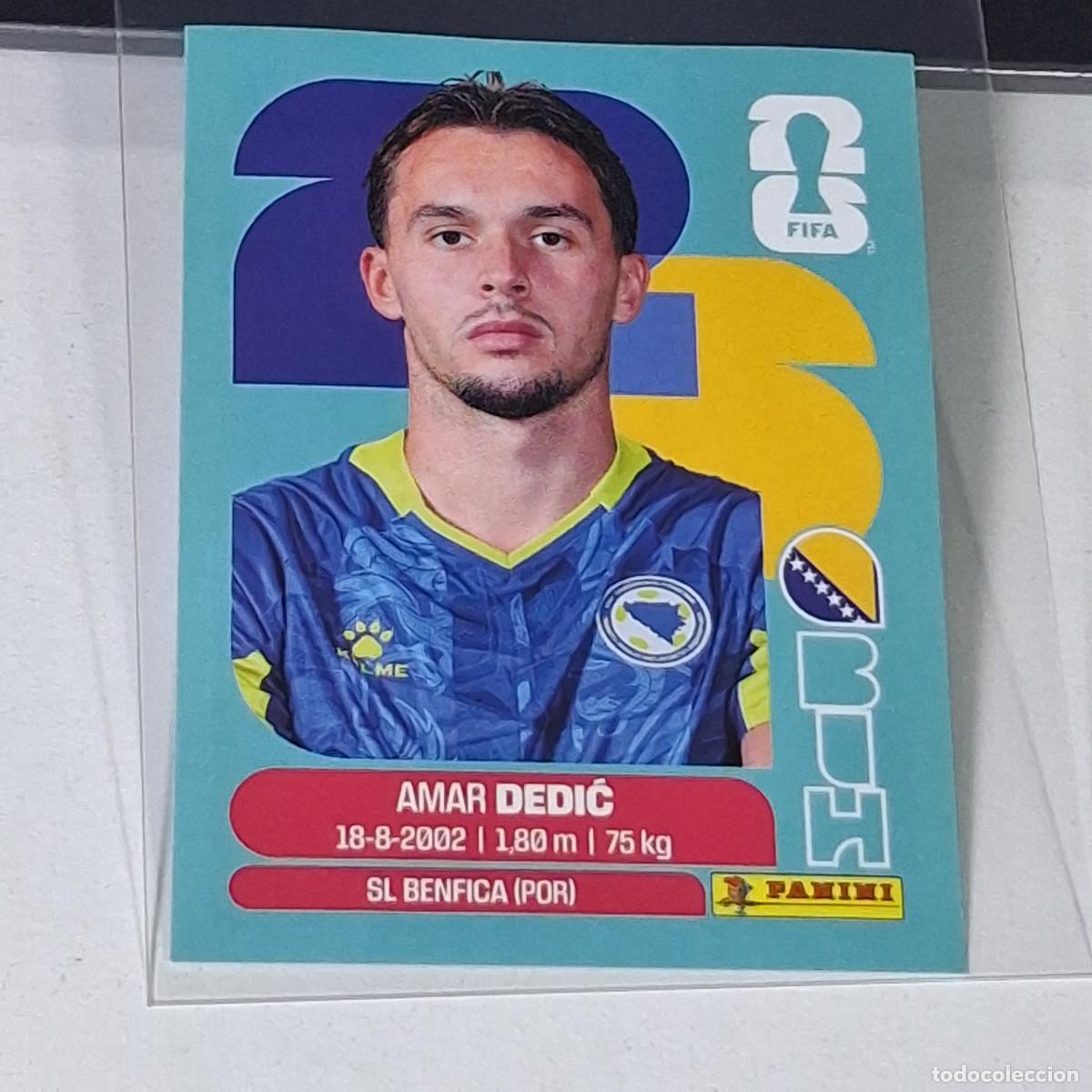 Cromos de Futebol: B60 BIH3 BIH 3 AMAR DEDIC BOSNIA HERZEGOVINA MUNDIAL FIFA WORLD CUP 2026 STICKER PANINI