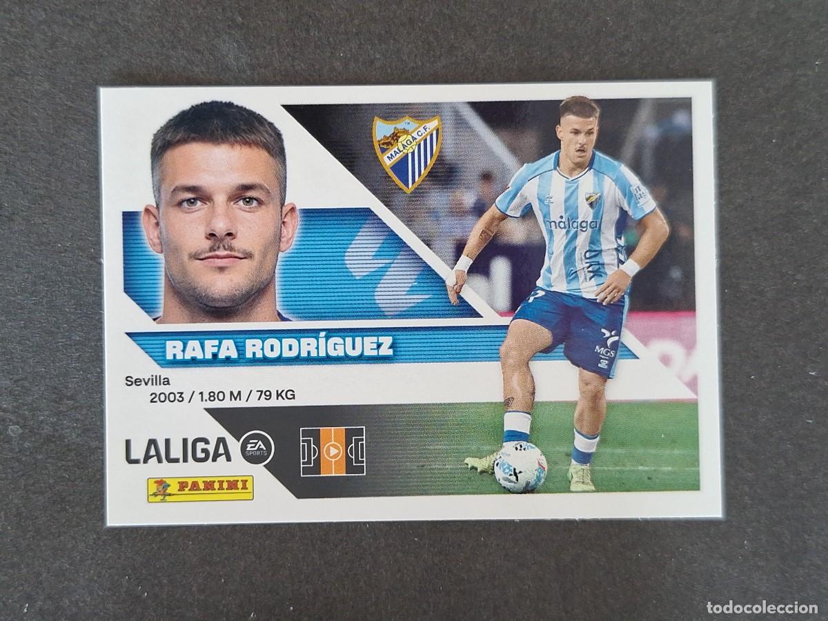 Cromos de Futebol: L1 RAFA RODRIGUEZ MALAGA C. F. LIGA ESTE 2026 2027 26 27 NUNCA PEGADO SIN PEGAR