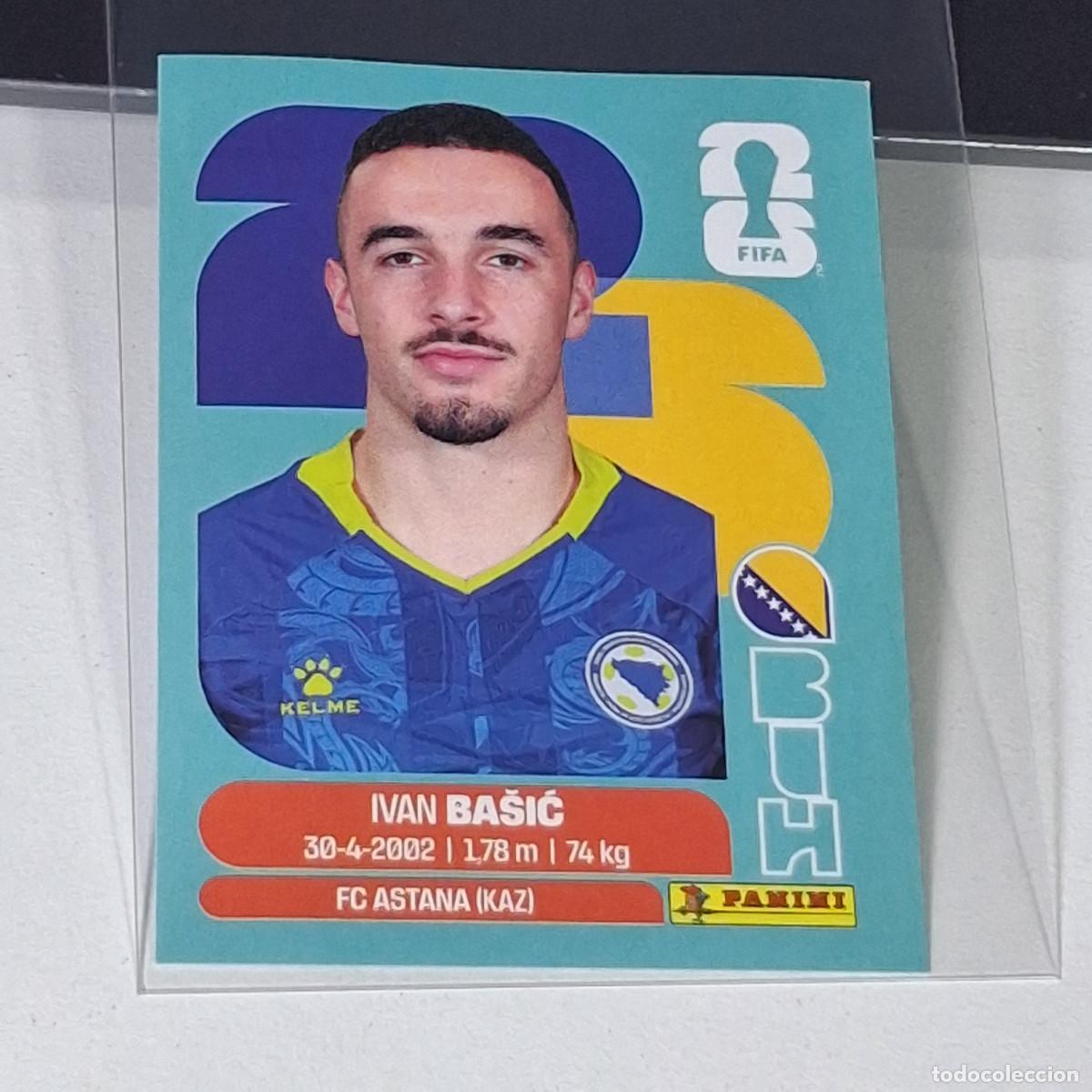 Cartes &agrave; collectionner de Football: B60 BIH12 IVAN BA&Scaron;IĆ 12 BOSNIA HERZEGOVINA BIH MUNDIAL FIFA WORLD CUP 2026 STICKER PANINI