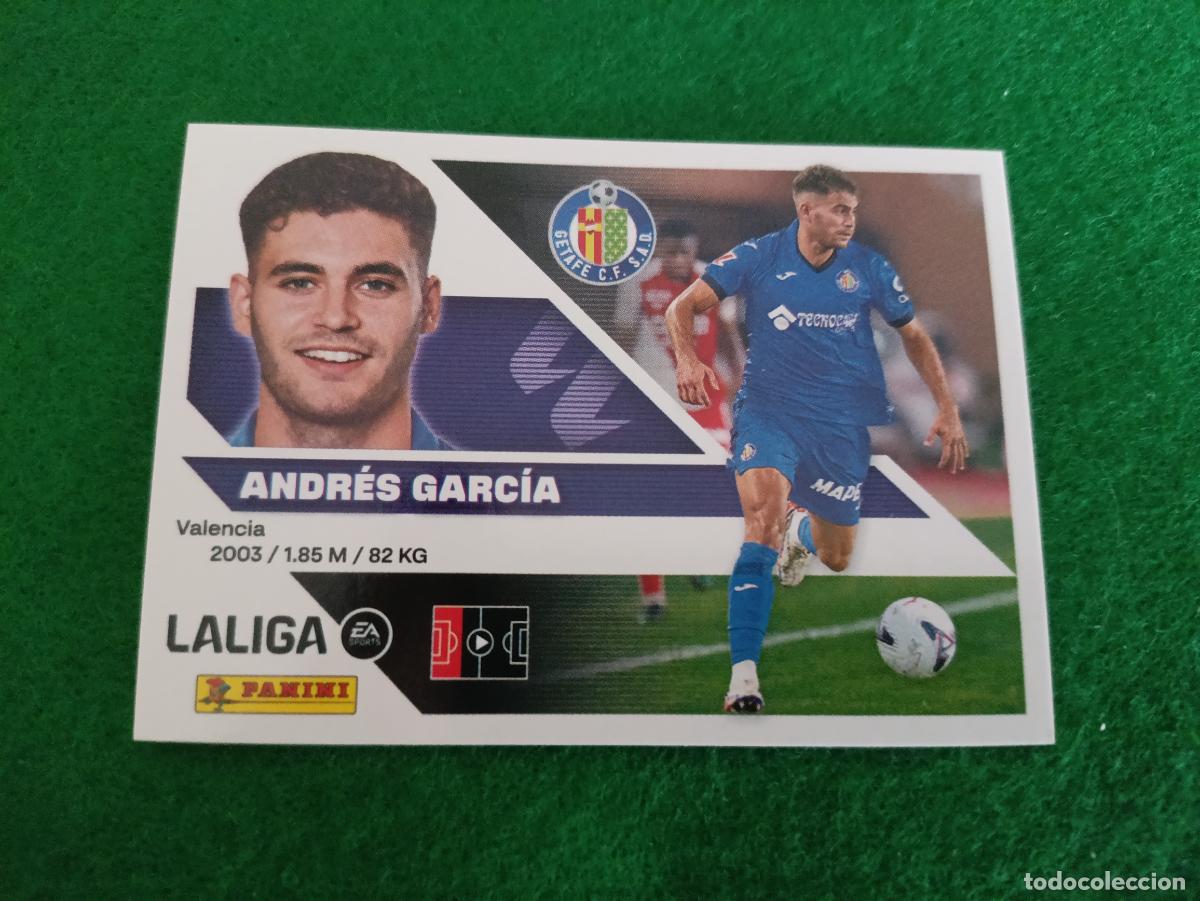 Cartes &agrave; collectionner de Football: LIGA ESTE 2026 2027 GETAFE CF FICHAJE N&ordm; 18 ANDR&Eacute;S GARC&Iacute;A