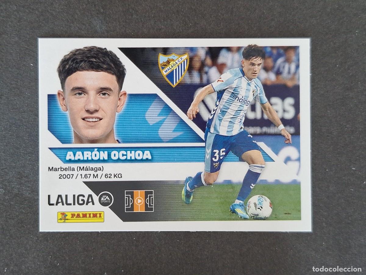 Cartes &agrave; collectionner de Football: L1 AARON OCHOA MALAGA C. F. LIGA ESTE 2026 2027 26 27 NUNCA PEGADO SIN PEGAR