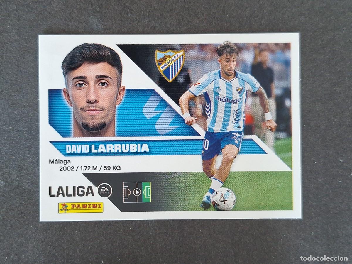 Cromos de f&uacute;tbol: L1 LARRUBIA MALAGA C. F. LIGA ESTE 2026 2027 26 27 NUNCA PEGADO SIN PEGAR