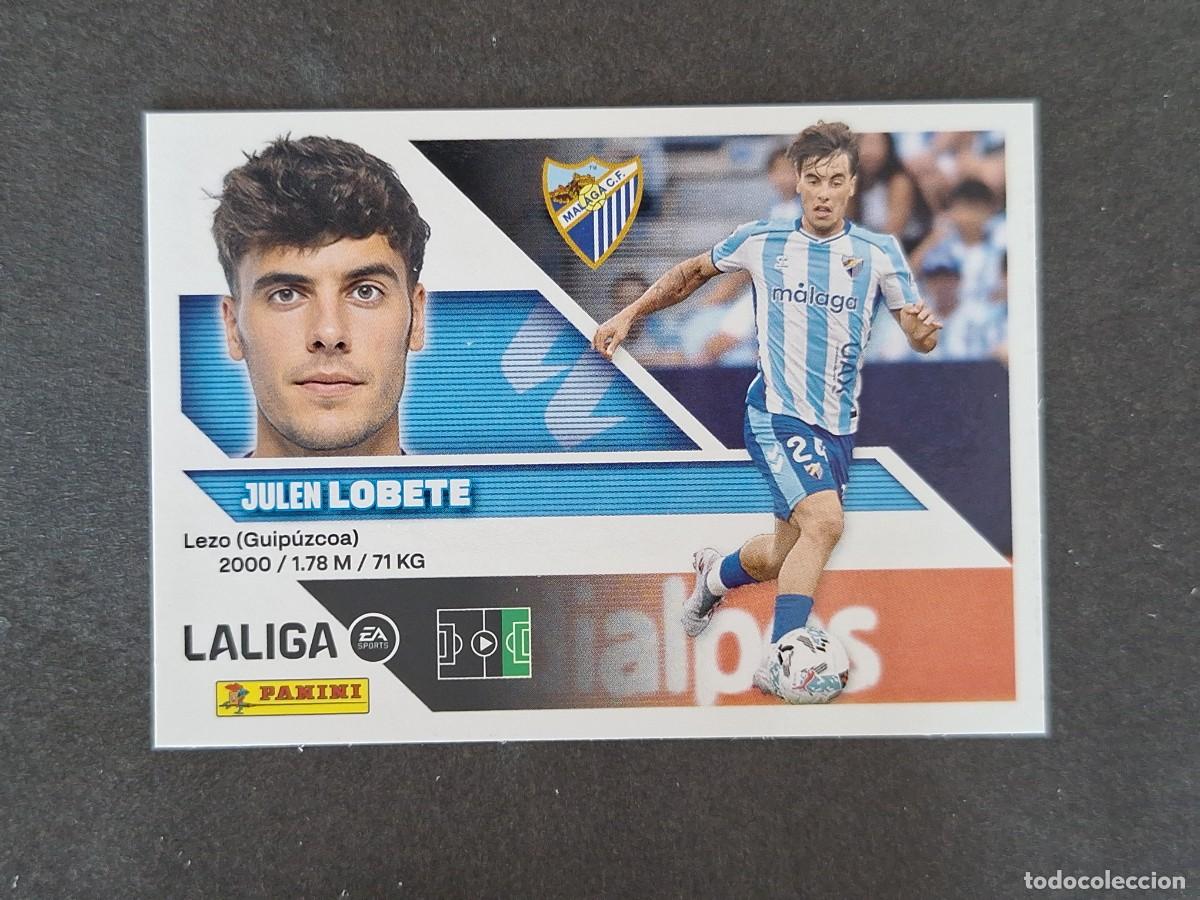Cromos de f&uacute;tbol: L1 LOBETE MALAGA C. F. LIGA ESTE 2026 2027 26 27 NUNCA PEGADO SIN PEGAR