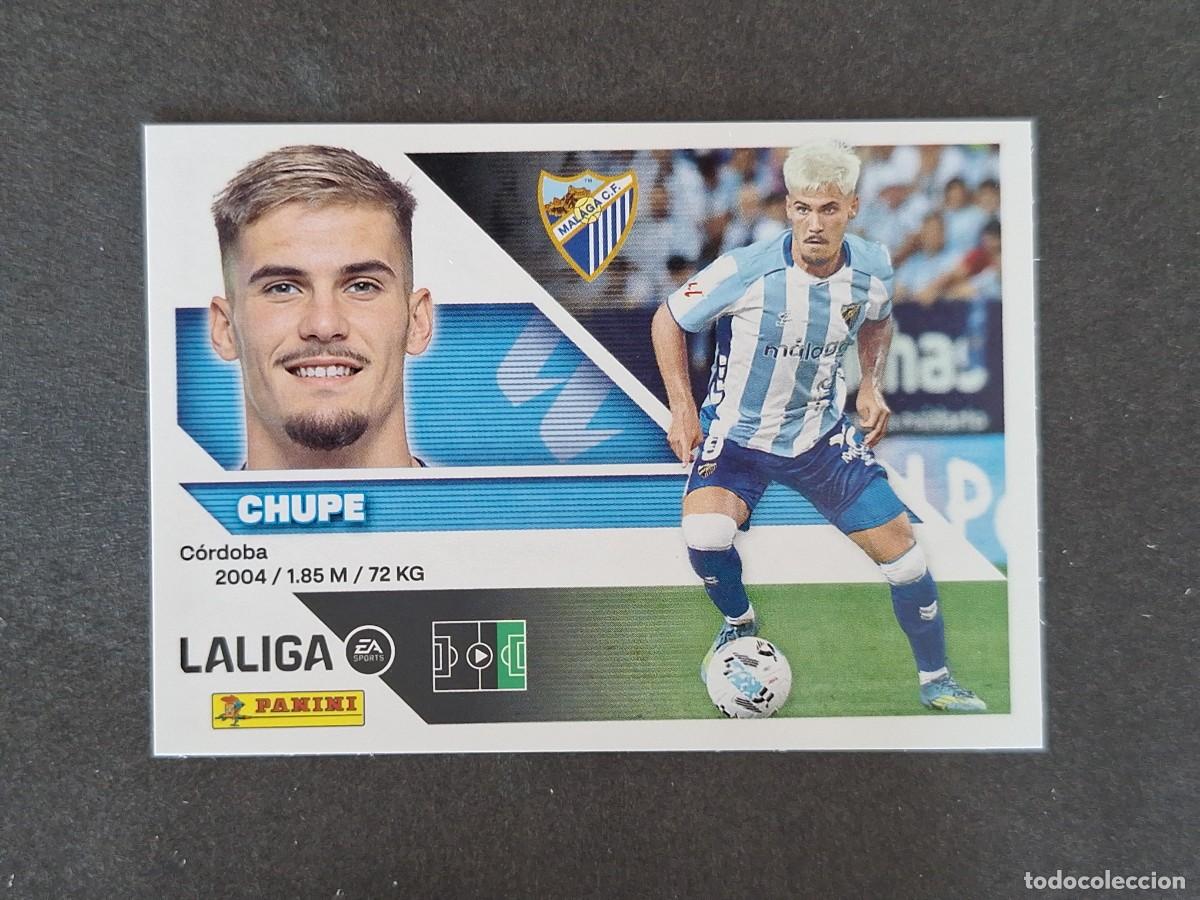 Cromos de f&uacute;tbol: L1 CHUPE MALAGA C. F. LIGA ESTE 2026 2027 26 27 NUNCA PEGADO SIN PEGAR