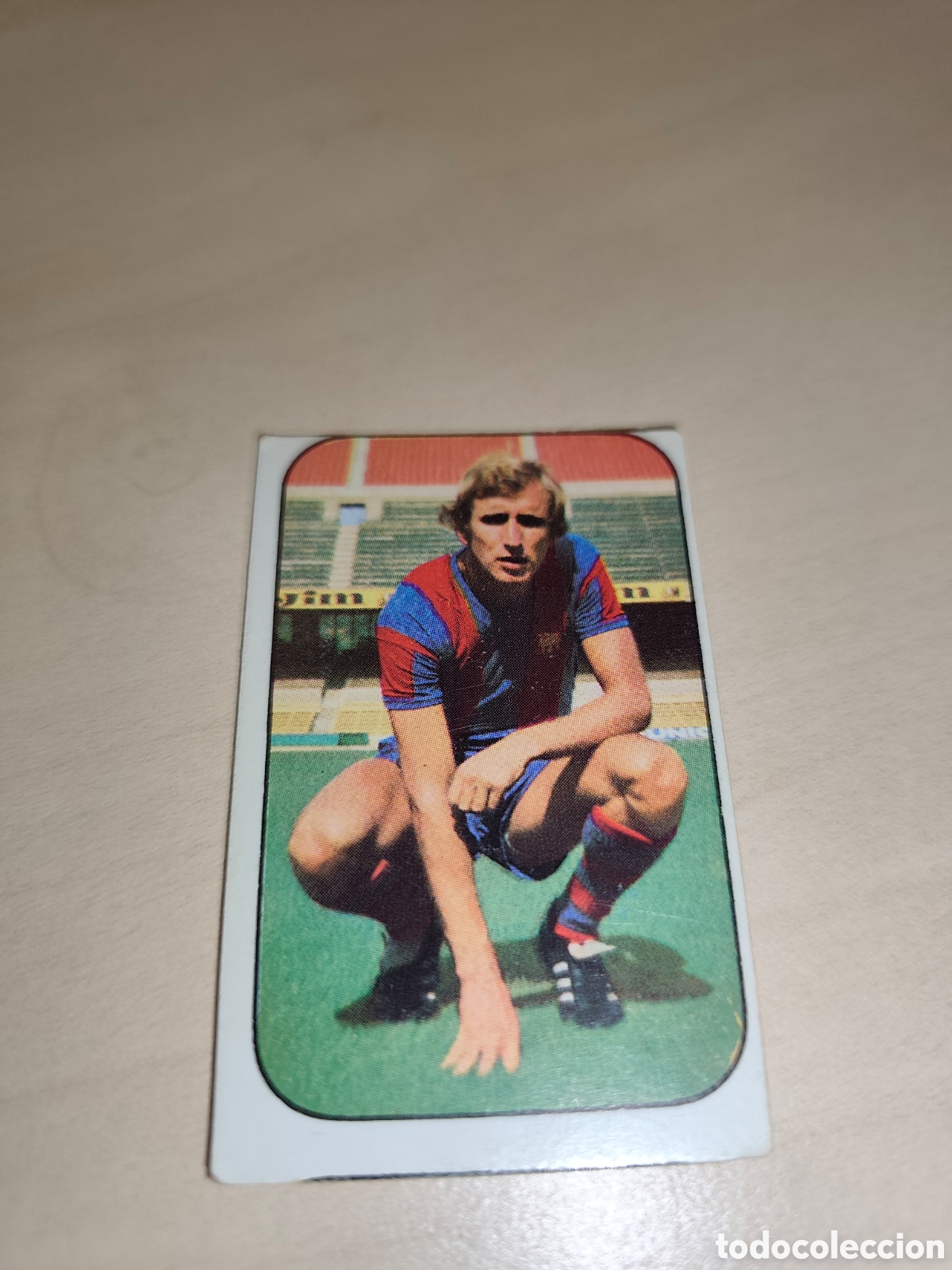 Cromos de f&uacute;tbol: Cromo Carles Rexach - F.C. Barcelona - Liga 76/77 Ediciones Este