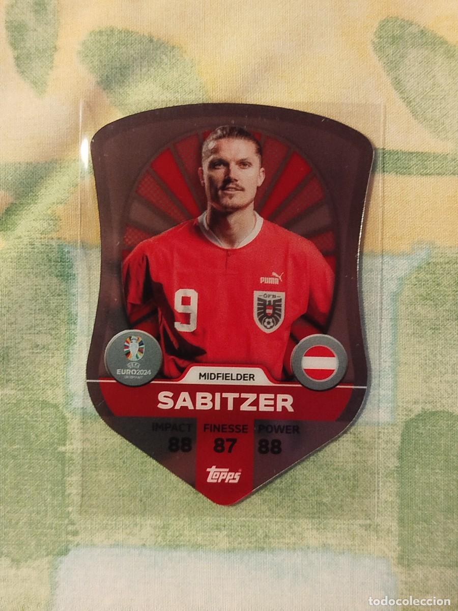 Cromos de Futebol: SC1. Marcel Sabitzer (Austria) Chrome Pro Elite Shield - Topps Match Attax Uefa Euro 2024