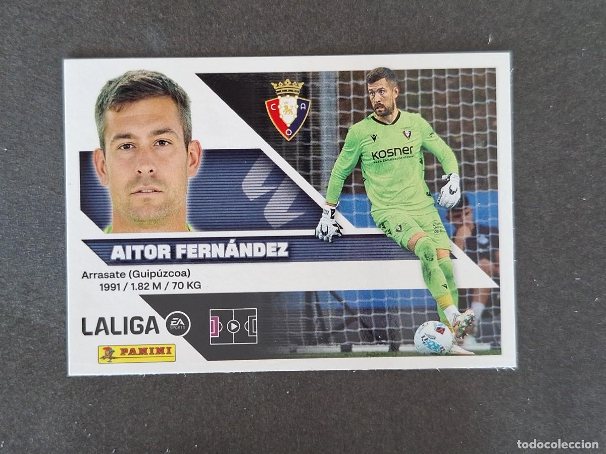 Football Stickers: L1 AITOR FERNANDEZ C. A. OASUNA LIGA ESTE 2026 2027 26 27 NUNCA PEGADO SIN PEGAR