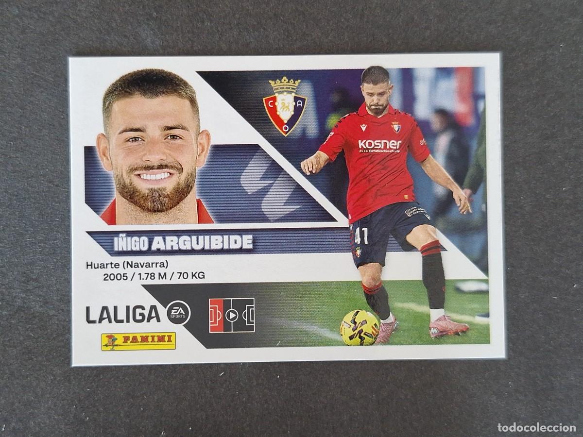 Figurine di Calcio: L1 ARGUIBIDE C. A. OASUNA LIGA ESTE 2026 2027 26 27 NUNCA PEGADO SIN PEGAR