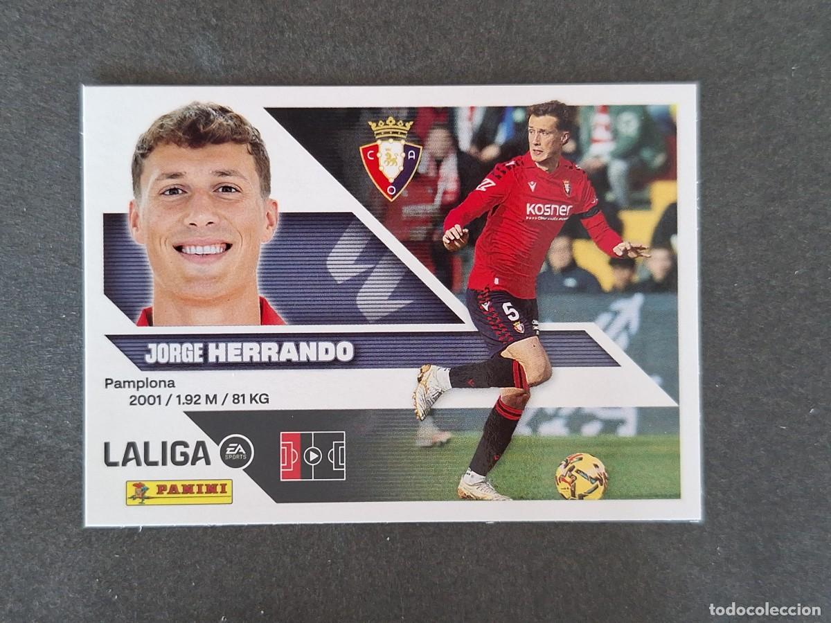 Figurine di Calcio: L1 HERRANDO C. A. OASUNA LIGA ESTE 2026 2027 26 27 NUNCA PEGADO SIN PEGAR
