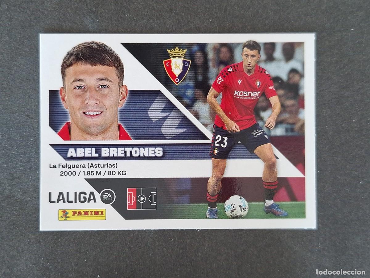 Figurine di Calcio: L1 ABEL BRETONES C. A. OASUNA LIGA ESTE 2026 2027 26 27 NUNCA PEGADO SIN PEGAR
