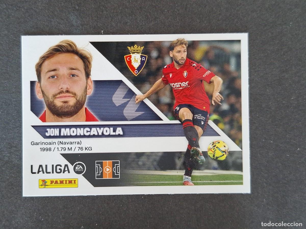 Cromos de f&uacute;tbol: L1 MONCAYOLA C. A. OASUNA LIGA ESTE 2026 2027 26 27 NUNCA PEGADO SIN PEGAR