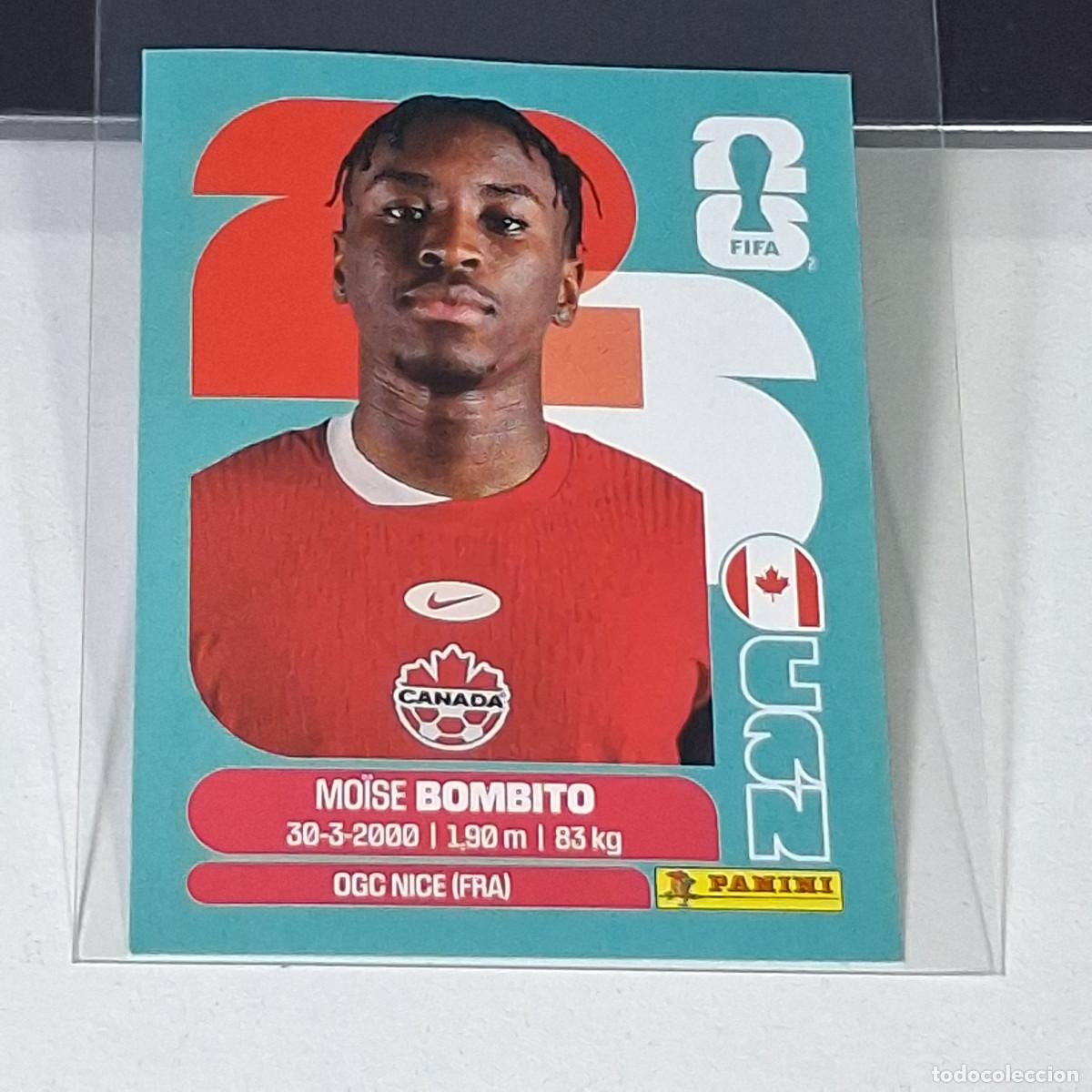 Cromos de f&uacute;tbol: B60 CAN 8 CAN8 MOISE BOMBITO CANADA CAN MUNDIAL FIFA WORLD CUP 2026 STICKER PANINI