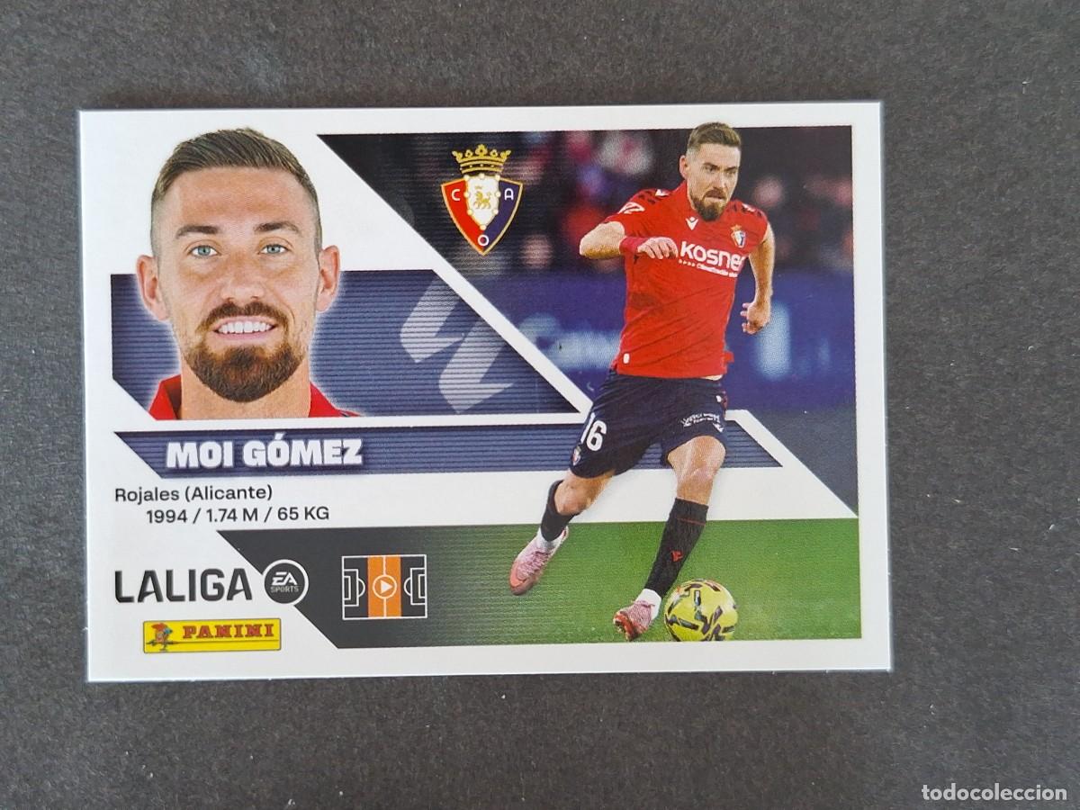 Cromos de f&uacute;tbol: L1 MOI GOMEZ C. A. OASUNA LIGA ESTE 2026 2027 26 27 NUNCA PEGADO SIN PEGAR