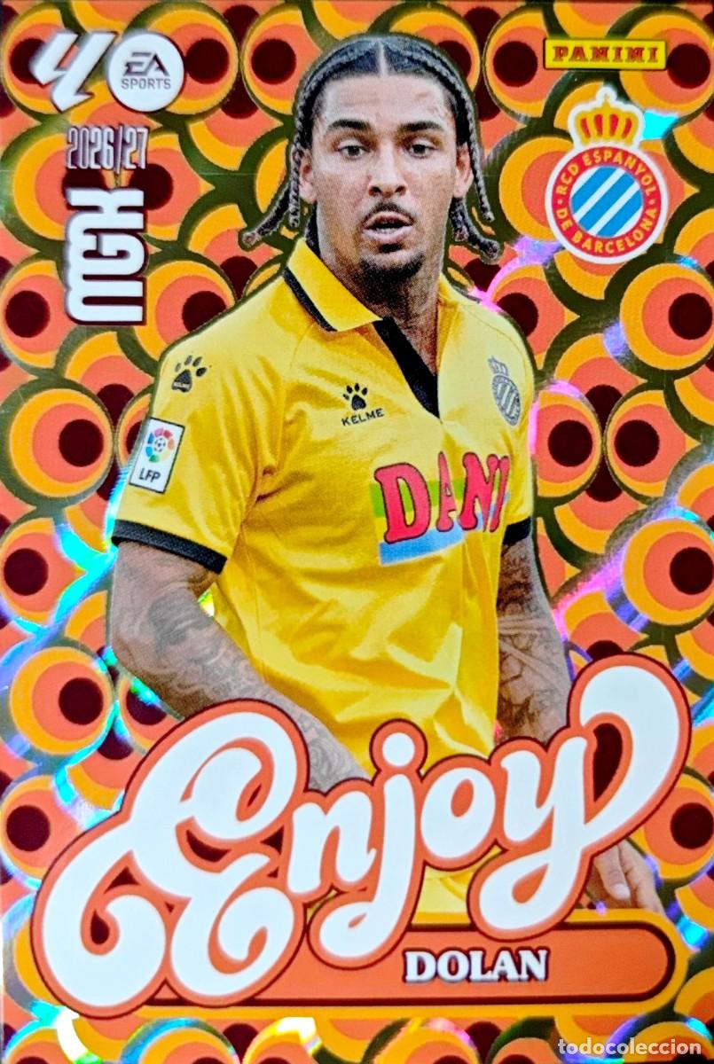 Cromos de f&uacute;tbol: 382 Dolan - RCD Espanyol - ENJOY - PANINI Megacracks MGK 2026 2027 26 27