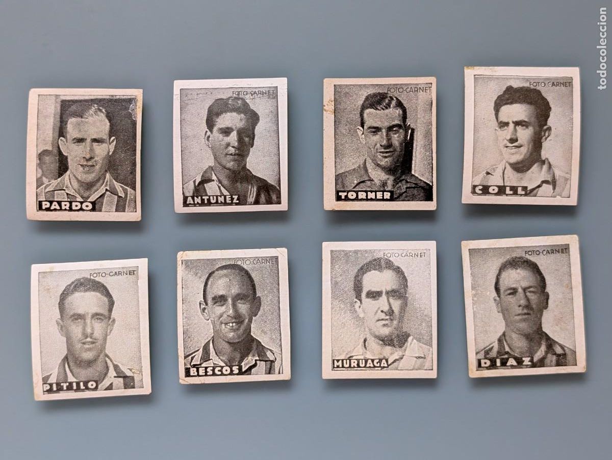 Cromos de f&uacute;tbol: DIFICI LOTE 9 CROMOS REAL BETIS LIGA 1942 1943 42/43 LIBRETA DEPORTIVA FUTBOL SEVILLA ANDALUCIA