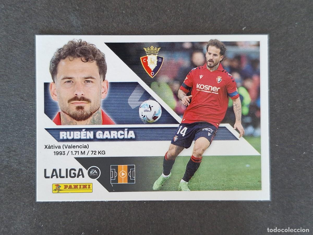 Cromos de f&uacute;tbol: L1 RUBEN GARCIA C. A. OASUNA LIGA ESTE 2026 2027 26 27 NUNCA PEGADO SIN PEGAR