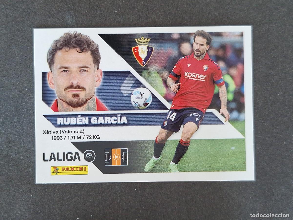Cromos de f&uacute;tbol: L1 RUBEN GARCIA C. A. OASUNA LIGA ESTE 2026 2027 26 27 NUNCA PEGADO SIN PEGAR