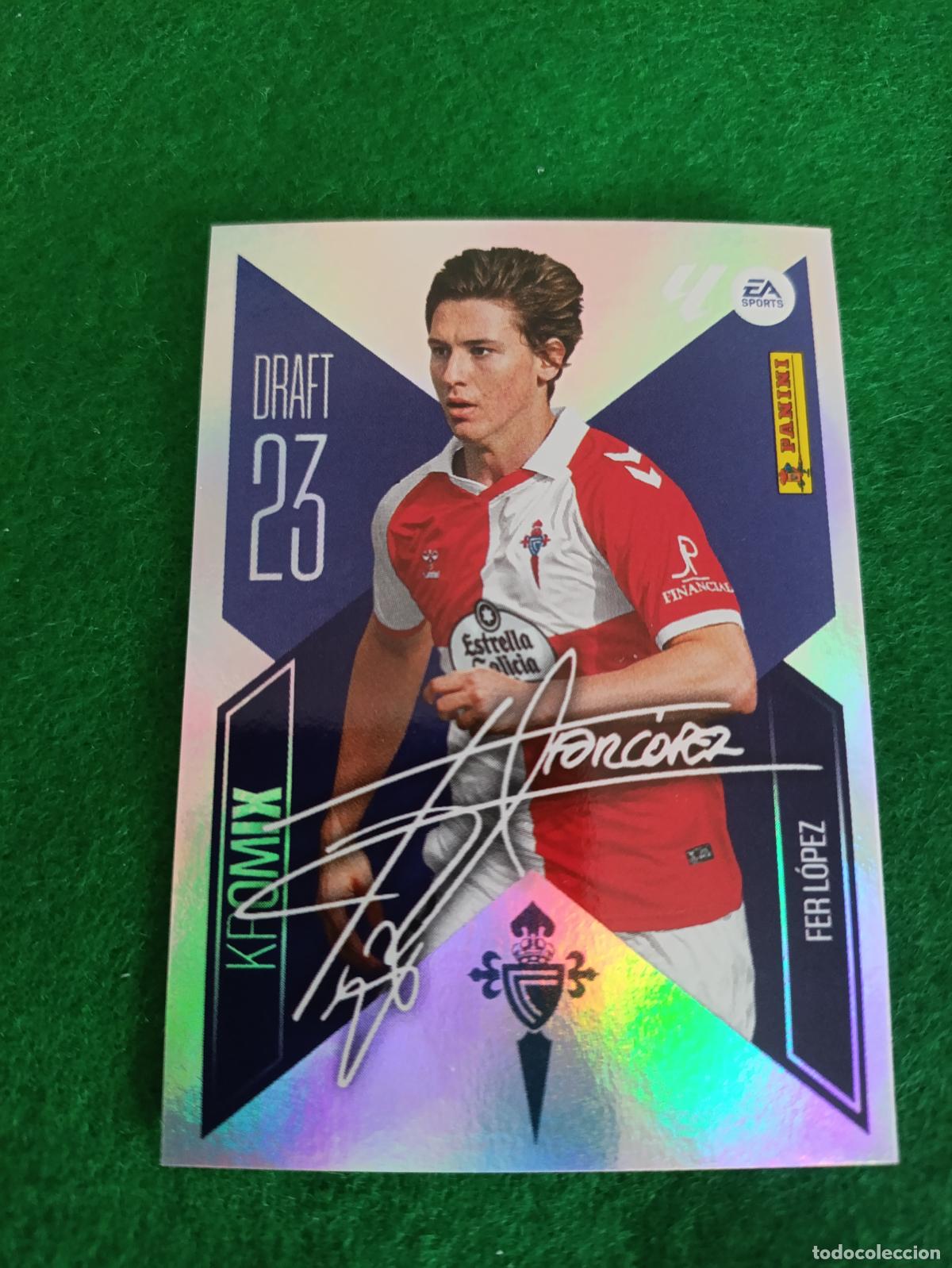 Cromos de f&uacute;tbol: LIGA ESTE 2026 2027 RC CELTA N&ordm; K7 KROMIX FER L&Oacute;PEZ