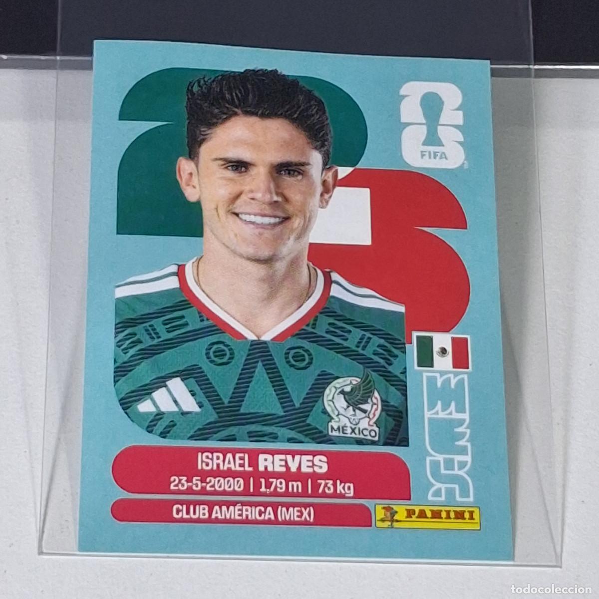 Cromos de f&uacute;tbol: B60 MEX7 ISRAEL REYES 7 M&Eacute;XICO MEX MUNDIAL FIFA WORLD CUP 2026 STICKER PANINI