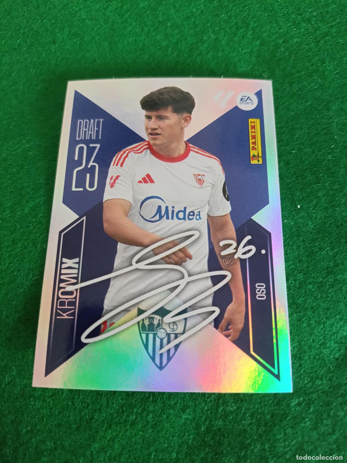 Cromos de f&uacute;tbol: LIGA ESTE 2026 2027 SEVILLA FC N&ordm; K17 KROMIX OSO
