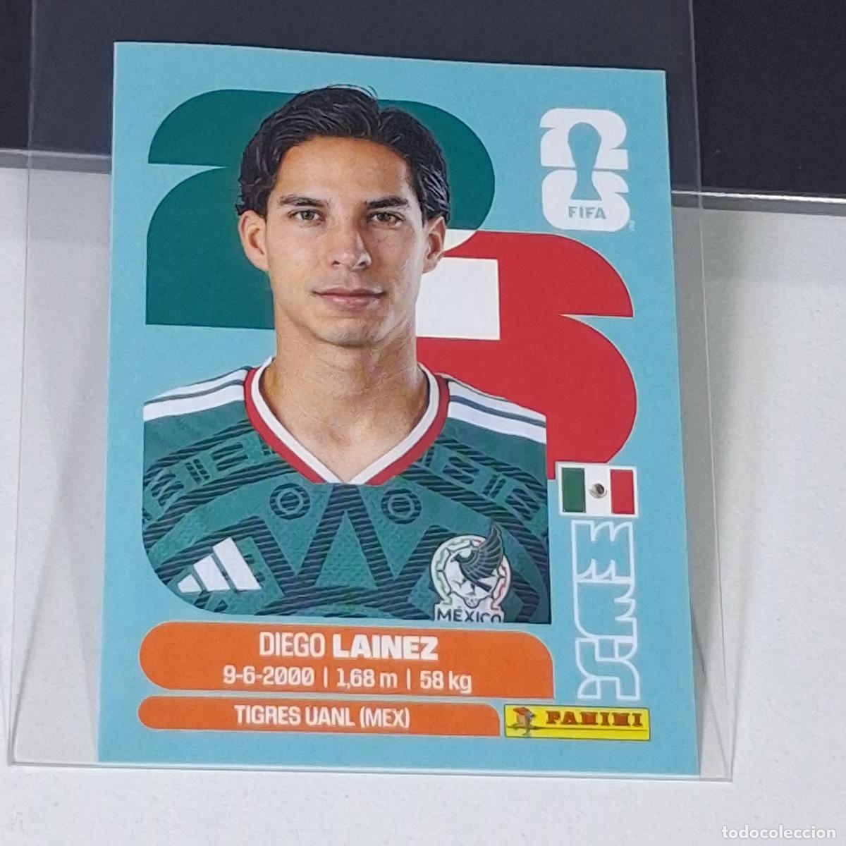 Cromos de f&uacute;tbol: B60 MEX 8 MEX8 DIEGO LAINEZ M&Eacute;XICO MUNDIAL FIFA WORLD CUP 2026 STICKER PANINI