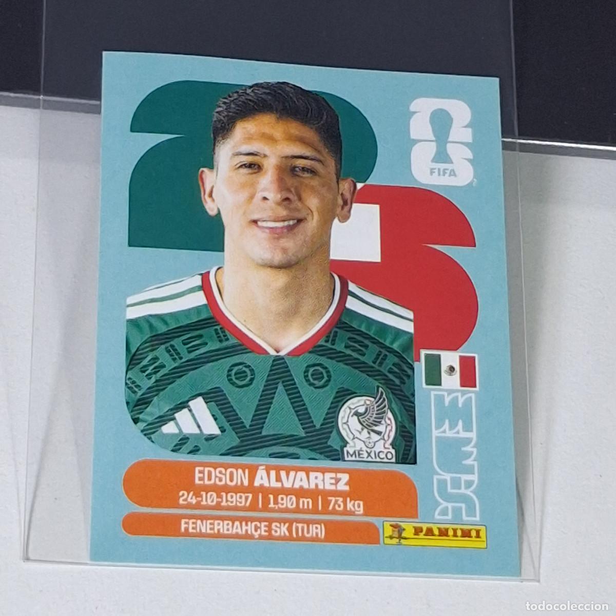 Cromos de f&uacute;tbol: B60 MEX10 EDSON &Aacute;LVAREZ 10 M&Eacute;XICO MEX MUNDIAL FIFA WORLD CUP 2026 STICKER PANINI