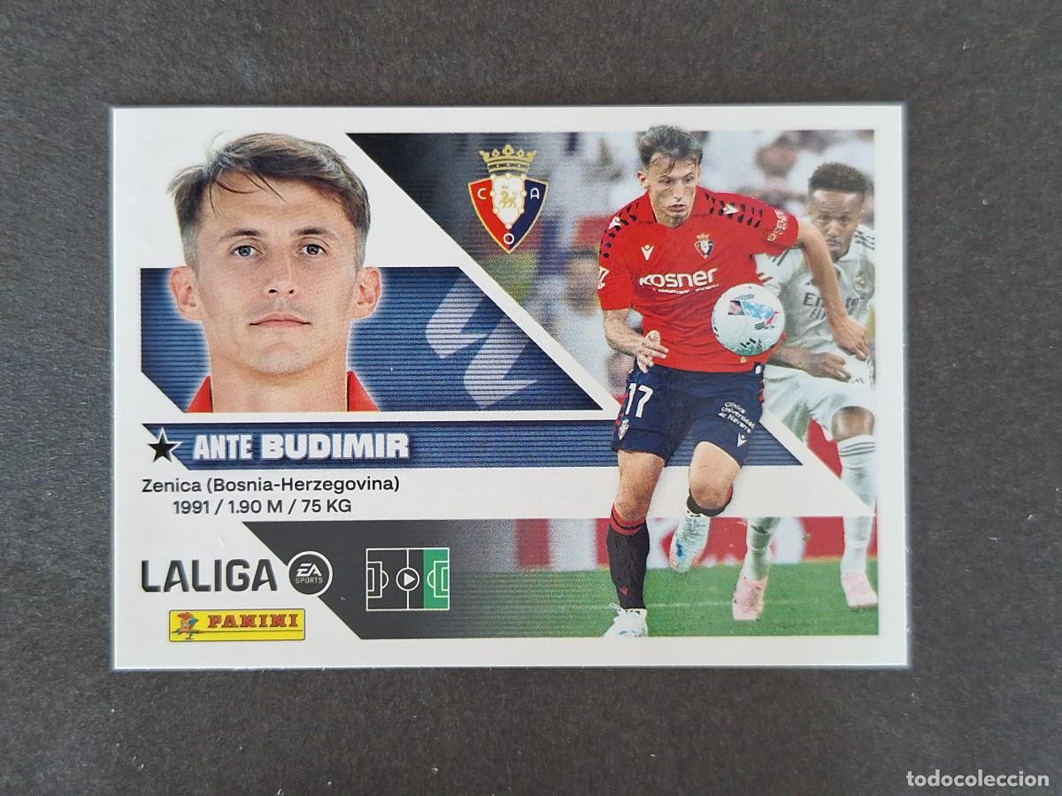 Cromos de f&uacute;tbol: L1 BUDIMIR C. A. OASUNA LIGA ESTE 2026 2027 26 27 NUNCA PEGADO SIN PEGAR
