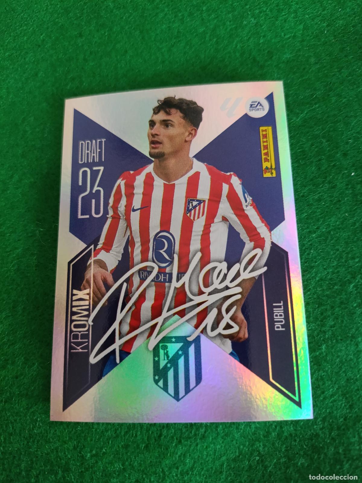 Cromos de f&uacute;tbol: LIGA ESTE 2026 2027 ATL&Eacute;TICO DE MADRID N&ordm; K19 KROMIX PUBILL