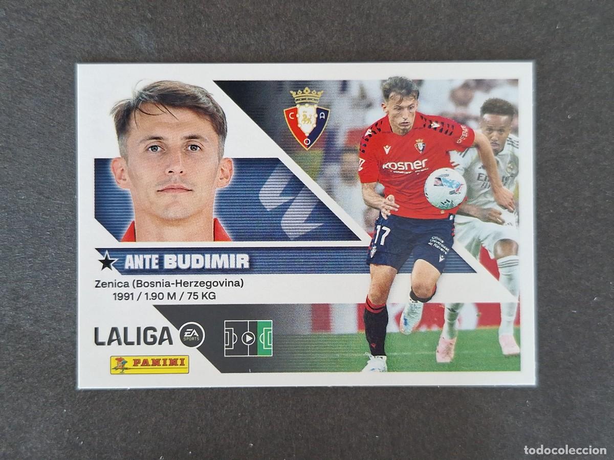 Cromos de f&uacute;tbol: L1 BUDIMIR C. A. OASUNA LIGA ESTE 2026 2027 26 27 NUNCA PEGADO SIN PEGAR