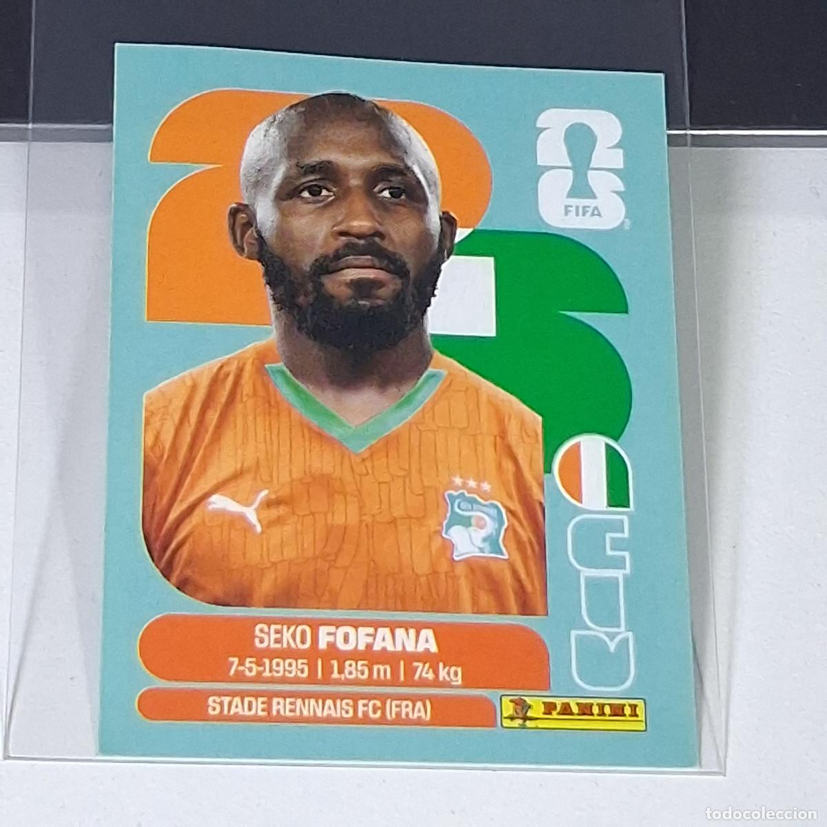 Cromos de f&uacute;tbol: B60 CIV 11 CIV11 SEKO FOFANA COSTA DE MARFIL IVORY COAST MUNDIAL FIFA WORLD CUP 2026 STICKER PANINI