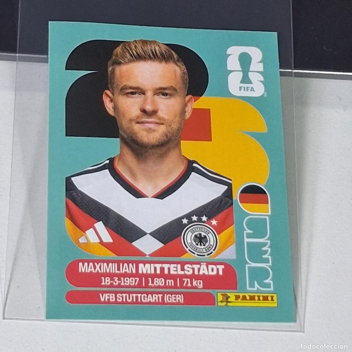 Cromos de f&uacute;tbol: B60 GER 9 GER9 MAXIMILIAN MITTELSTADT ALEMANIA GERMANY GER MUNDIAL FIFA WORLD CUP 2026 STICKER PANI