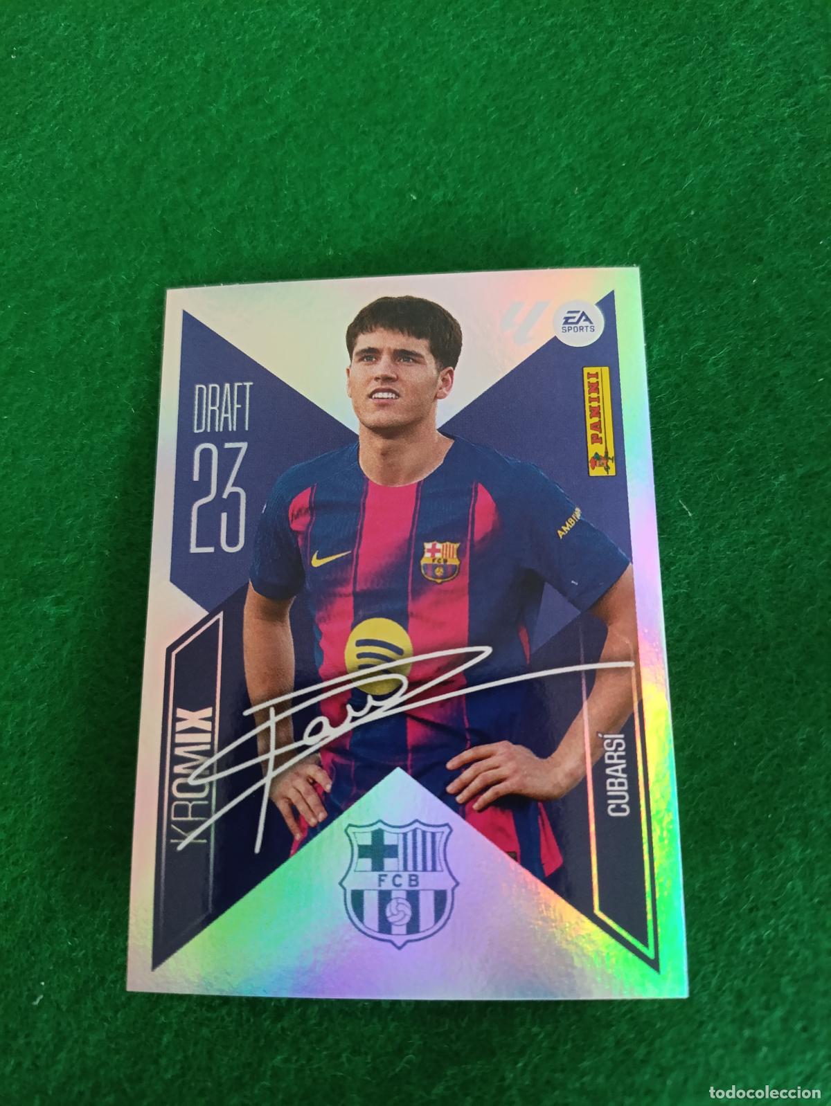 Cromos de f&uacute;tbol: LIGA ESTE 2026 2027 FC BARCELONA N&ordm; K6 KROMIX CUBARS&Iacute;