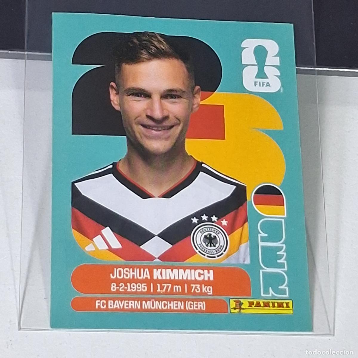 Cromos de f&uacute;tbol: B60 GER10 JOSHUA KIMMICH 10 ALEMANIA GERMANY GER MUNDIAL FIFA WORLD CUP 2026 STICKER PANINI