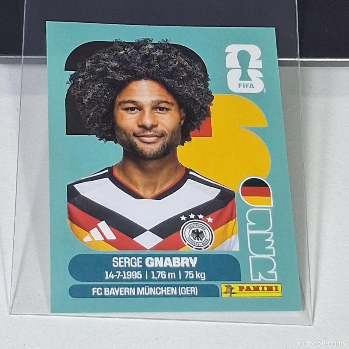 Cromos de f&uacute;tbol: B60 GER16 SERGE GNABRY 16 ALEMANIA GER GERMANY MUNDIAL FIFA WORLD CUP 2026 STICKER PANINI