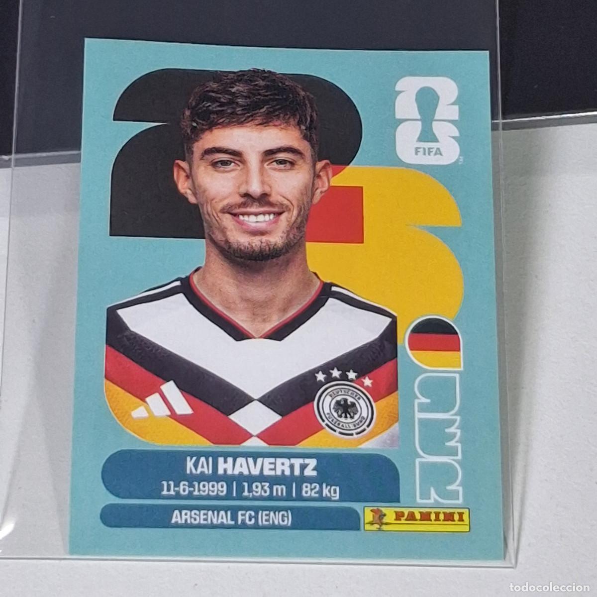 Cartes &agrave; collectionner de Football: B60 GER17 KAI HAVERTZ 17 ALEMANIA GERMANY GER MUNDIAL FIFA WORLD CUP 2026 STICKER PANINI