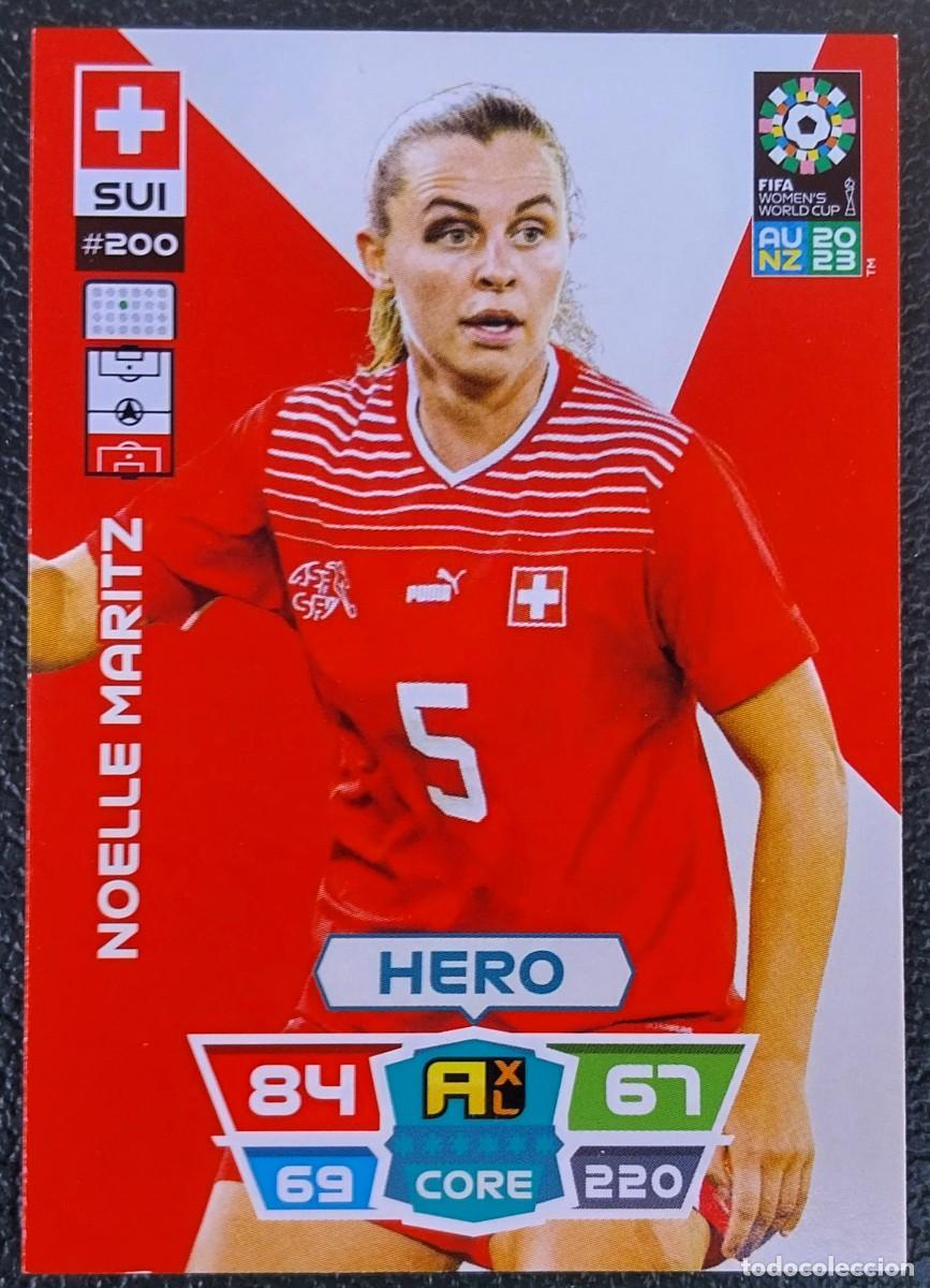 Cromos de Futebol: 200 NOELLE MARITZ SUIZA FICHAS ALBUM ADRENALYN FEMENINO MUNDIAL WOMEN'S WORLD AU NZ 2023