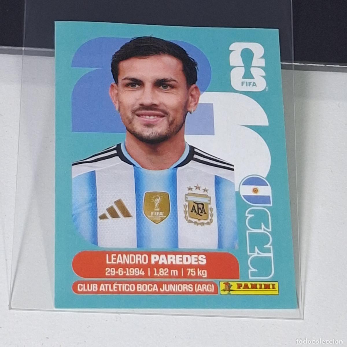 Cromos de Futebol: B60 ARG12 LEANDRO PAREDES ARG 12 ARGENTINA MUNDIAL FIFA WORLD CUP 2026 STICKER PANINI