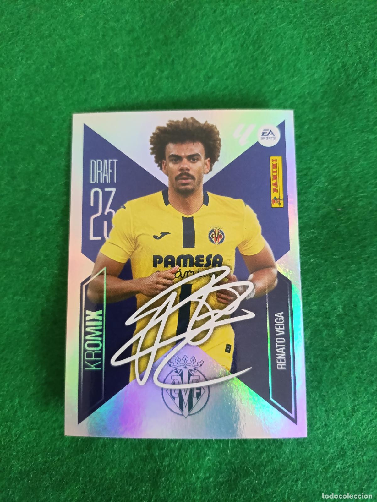 Cromos de Futebol: LIGA ESTE 2026 2027 VILLARREAL CF N&ordm; K20 KROMIX RENATO VEIGA