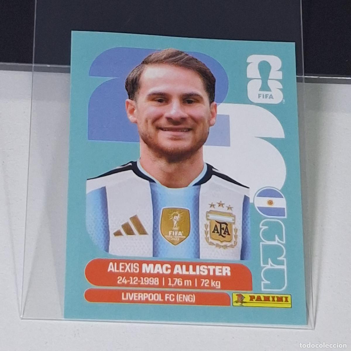 Cromos de Futebol: B60 ARG9 ALEXIS MAC ALLISTER 9 ARGENTINA ARG MUNDIAL FIFA WORLD CUP 2026 STICKER PANINI