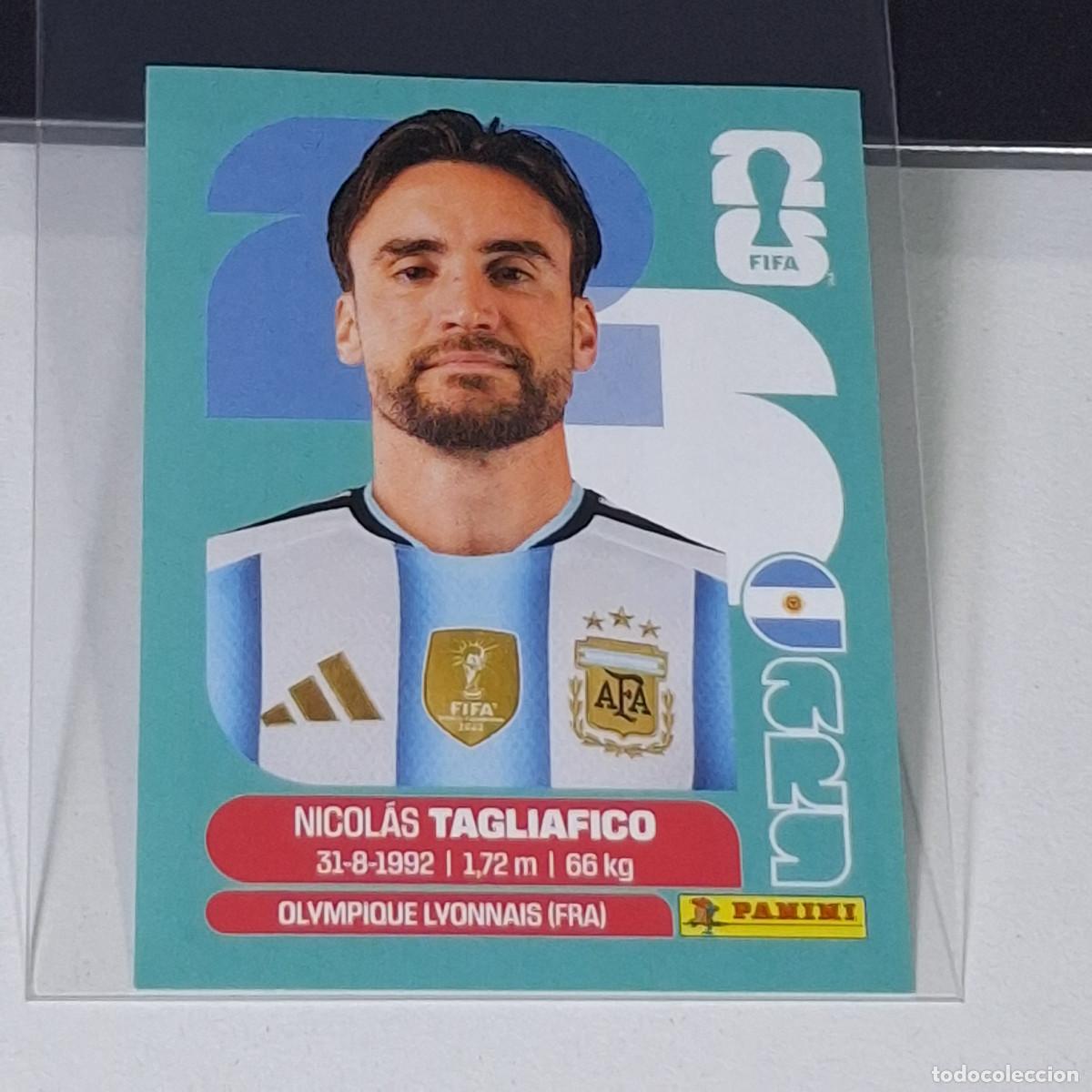 Cromos de Futebol: B60 ARG6 NICOL&Aacute;S TAGLIAFICO ARG 6 ARGENTINA ARG MUNDIAL FIFA WORLD CUP 2026 STICKER PANINI