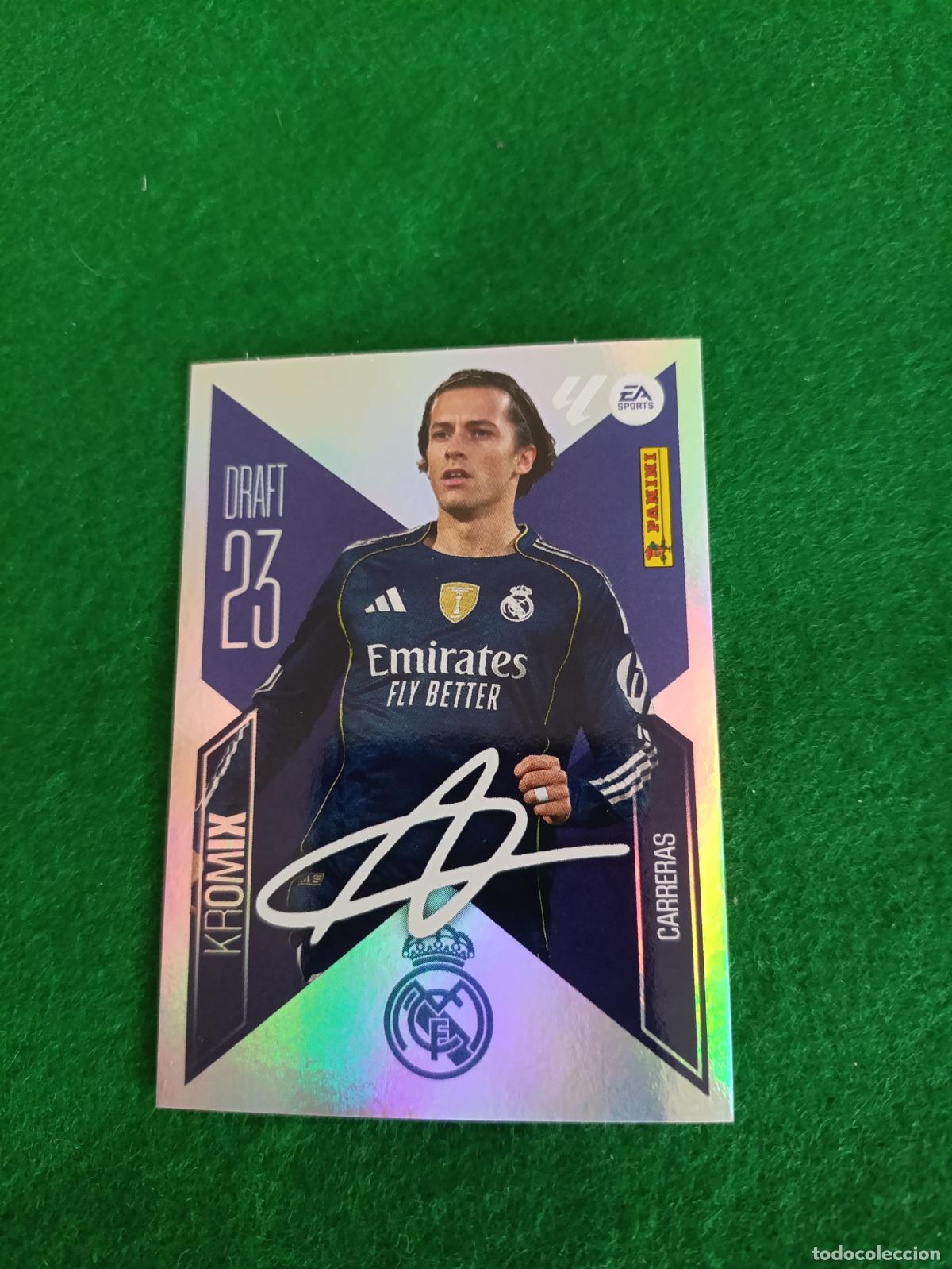 Cromos de Futebol: LIGA ESTE 2026 2027 REAL MADRID N&ordm; K5 KROMIX CARRERAS