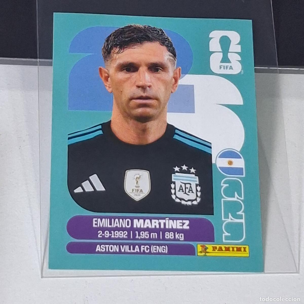 Cromos de Futebol: B60 ARG 2 ARG2 EMILIANO MARTINEZ DIBU ARGENTINA ARG MUNDIAL FIFA WORLD CUP 2026 STICKER PANINI