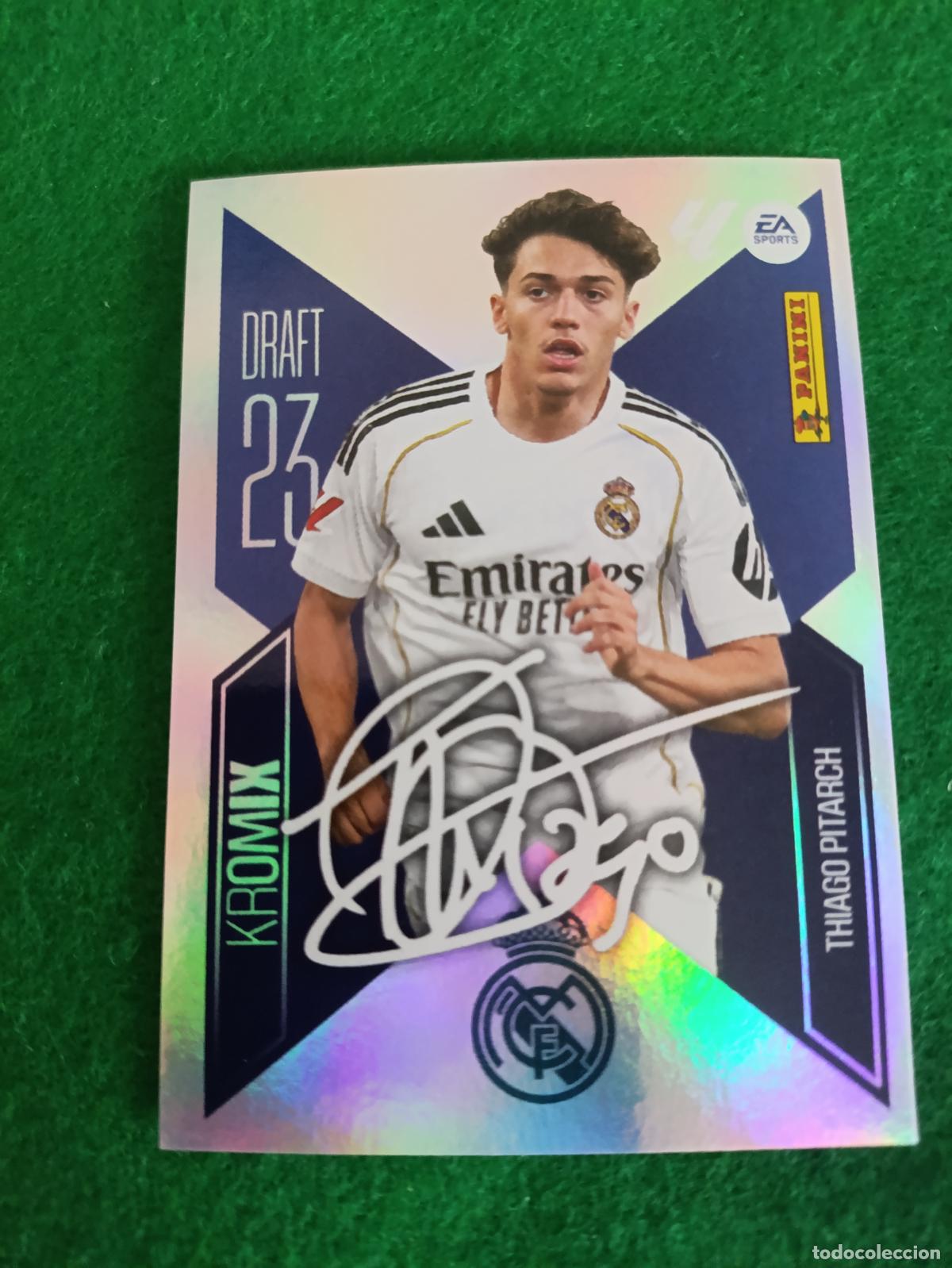 Cromos de Futebol: LIGA ESTE 2026 2027 REAL MADRID N&ordm; K22 KROMIX THIAGO PITARCH