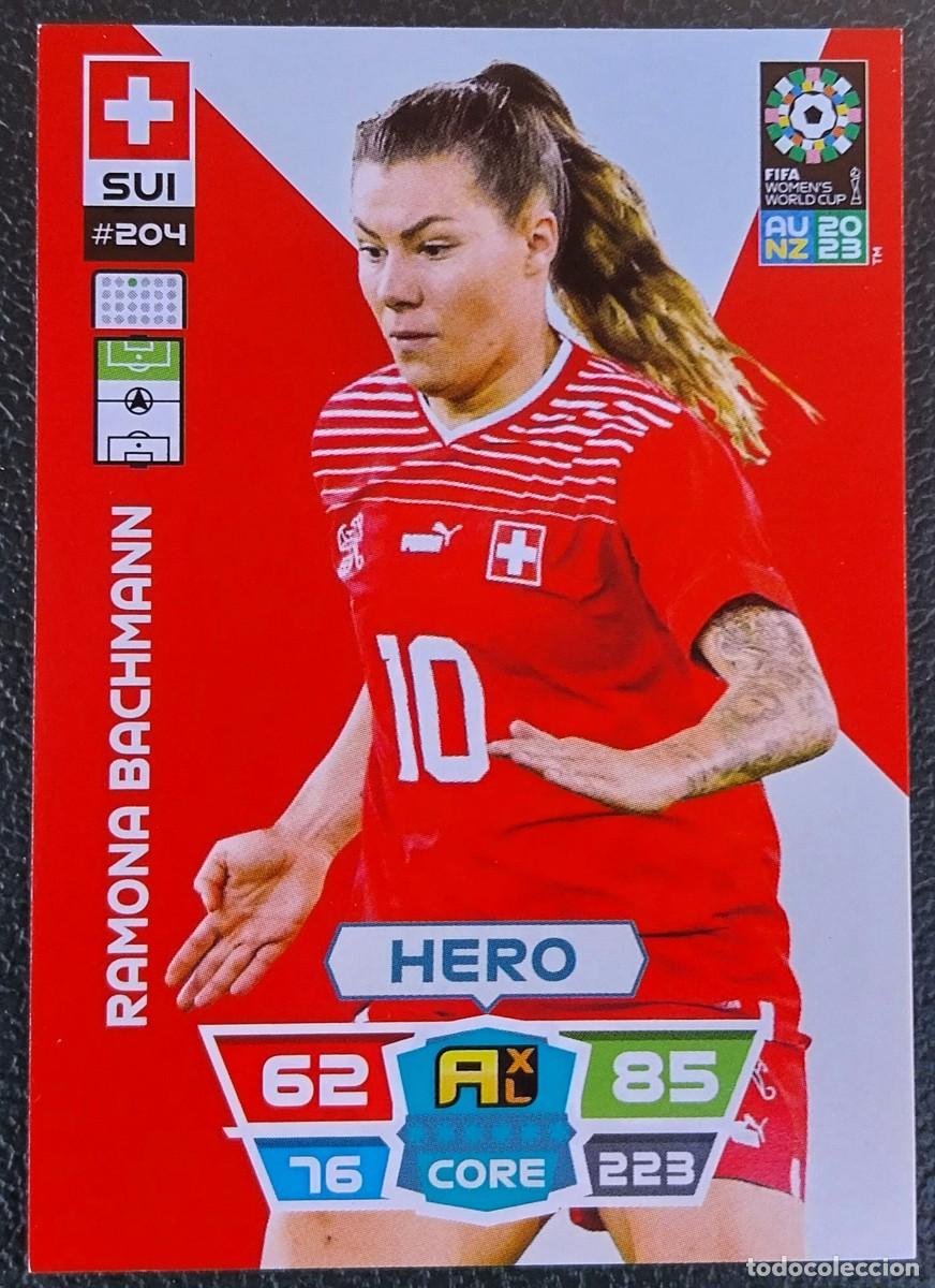 Cromos de Futebol: 204 RAMONA BACHMANN SUIZA FICHAS ALBUM ADRENALYN FEMENINO MUNDIAL WOMEN'S WORLD AU NZ 2023