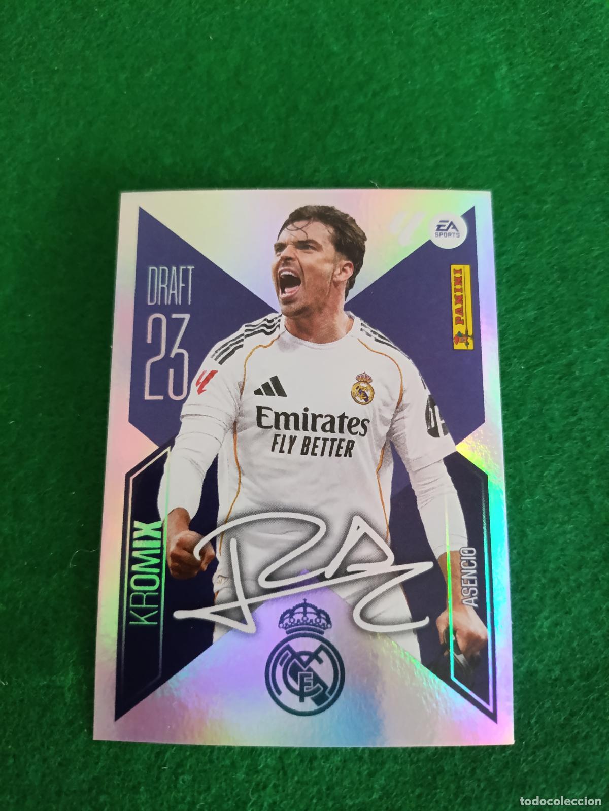 Cromos de Futebol: LIGA ESTE 2026 2027 REAL MADRID N&ordm; K1 KROMIX ASENCIO
