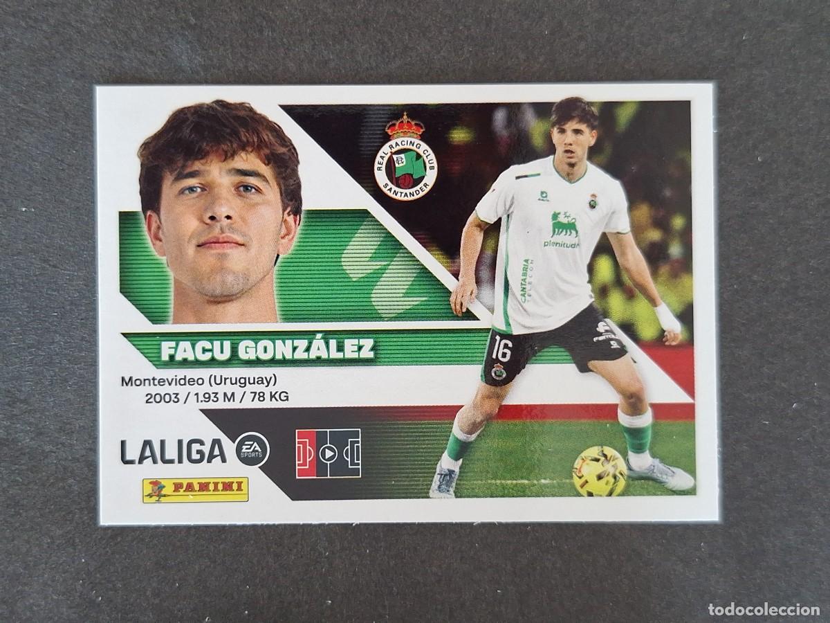 Cromos de Futebol: L1 FACU GONZALEZ RACING DE SANTANDER LIGA ESTE 2026 2027 26 27 NUNCA PEGADO SIN PEGAR