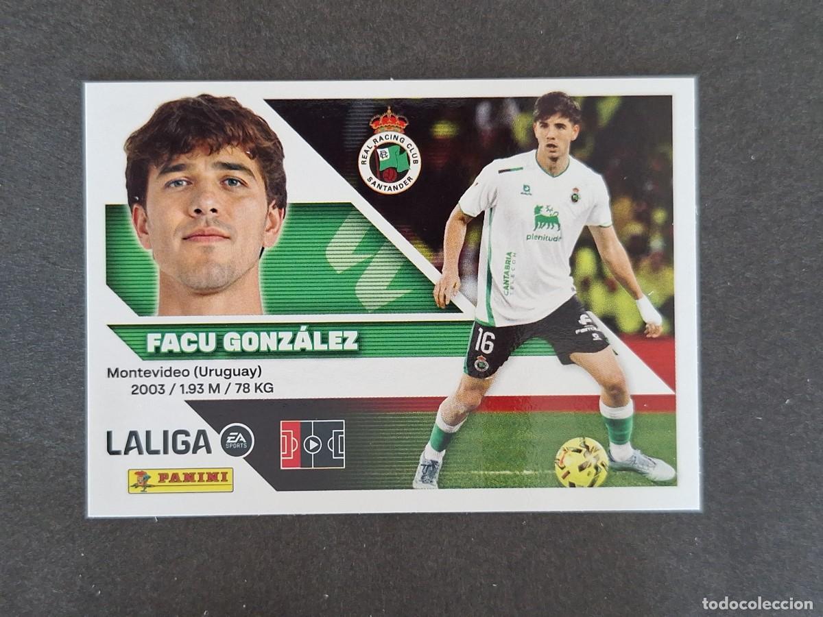 Cromos de Futebol: L1 FACU GONZALEZ RACING DE SANTANDER LIGA ESTE 2026 2027 26 27 NUNCA PEGADO SIN PEGAR